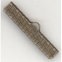 Textured Choker Clamps Oxidized Brass 32mm