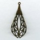 Filigree Made for Wrapping Oxidized Brass 58mm