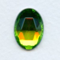 Vitriol Med Flat Back Faceted Top 18x13mm Jewelry Stone (1)