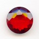 Ruby Glass Round 25mm Unfoiled Jewelry Stone (1)