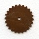 ^Steampunk Wheels Oxidized Copper 25mm