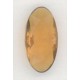 ^Rare Vintage Glass Pendeloque Topaz Stones 18x9mm