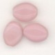 ^Pink 8x6mm Flat Oval Beads from the Czech Republic (24)