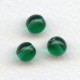 ^Smooth European Glass Druk Beads Emerald 8mm (24)