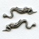 Chinese Dragons 39mm Oxidized Silver (1 Set)