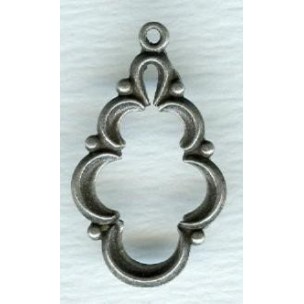 Endless Possibilities! Openwork Pendant Oxidized Silver (4)