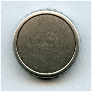 ^Crown Edge Settings 25mm Oxidized Silver (6)