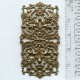 Most Grand of All Oxidized Brass Stamping 5+ Inches (1)