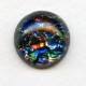 Multi-Color Black Opal Glass Stone 18mm (1)