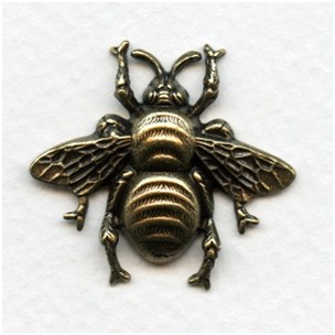 Bumblebee Stampings 31mm Oxidized Brass (3)