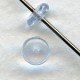 Pale Blue Glass Spacer Beads 6x2mm (50)