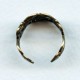 Very Sturdy Filigree Adjustable Finger Ring Oxidized Brass plated steel (1)