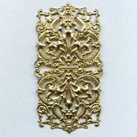 Most Grand of All Raw Brass Stamping 5+ Inches (1)