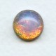 Fire Opal 13mm Handmade Glass Cabochons (2)