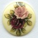 ^Victorian Style Floral Painting Decal on Resin 35mm (1)