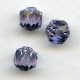 ^Cathedral Beads Violet Shine 8mm (24)