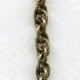 Rope Chain Antique Gold Plated Brass (3 ft)