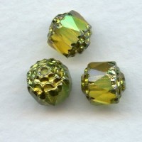 Cathedral Beads Citrine Shine 8mm (24)