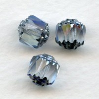 Cathedral Beads Light Sapphire Shine 8mm (24)