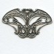 Art Nouveau Style Grand Oxidized Silver Stamping (1)