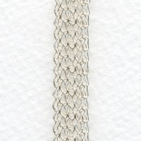 Galaxy Ribbon Chain Bright Silver (1 ft)