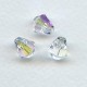 Crystal AB Bell Shape Faceted Glass Beads 10x9mm