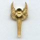 Guardian Angel Design Raw Brass 51mm