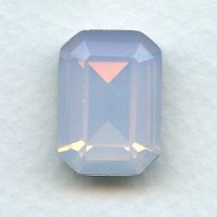 Octagon 18x13mm Pink Opal Foiled Faceted Stone (1)