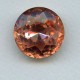 ^Rosaline Glass Round 25mm Foiled Jewelry Stone (1)