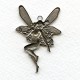 Nude Fairy Charms with Top Loop Oxidized Silver (6)