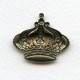 ^Crown Ornamentation 38mm Oxidized Brass (1)