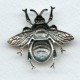 Bumblebee Stamping Oxidized Silver 42mm (1)