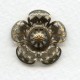 Filigree Flower Shapes Oxidized Brass 23mm (2)