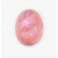 Mexican Opal or Dragon's Breath Glass Cabochons 8x6mm
