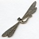 Giant Dragonfly Stampings Oxidized Silver 115mm (1)