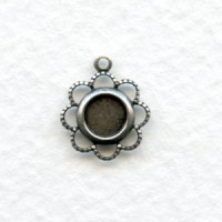 Oxidized Silver (2) - VintageJewelrySupplies.com