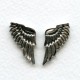 These Wings Look Real! Oxidized Silver (6 sets)