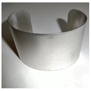 Men's Wide Cuff Oxidized Silver 49mm (1)