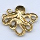 Large Octopus Raw Brass Stamping 63mm (1)