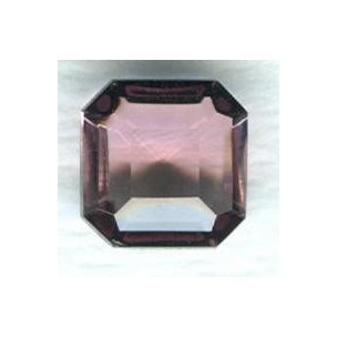 ^Light Amethyst Glass Square Octagon Stones 8x8mm