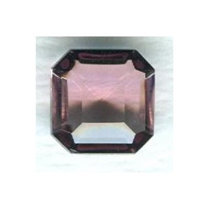 ^Light Amethyst Glass Square Octagon Stones 10x10mm