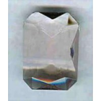 ^Light Amethyst Glass Octagons Unfoiled 12x10mm