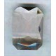 ^Light Amethyst Glass Octagons Unfoiled 12x10mm