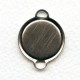 ^Individual Settings 18mm Oxidized Silver (6)