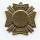 Grand Royal Medallion Pendant Oxidized Brass (1)