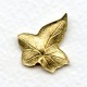Ivy Leaves Raw Brass Stampings 21mm (4)