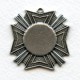 Grand Royal Medallion Pendant Oxidized Silver (1)