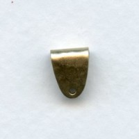 Hammered Detail Small Bail Oxidized Brass 7mm (2)