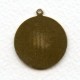 Amour French Charms Oxidized Brass 26mm (3)