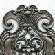 Elegant Style Dramatic Stamping Oxidized Silver (1)